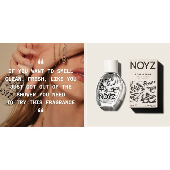 NIB NOYZ Perfume Lost + Found Citrus Woody 50 ml 1.69 fl oz - Picture 4 of 10